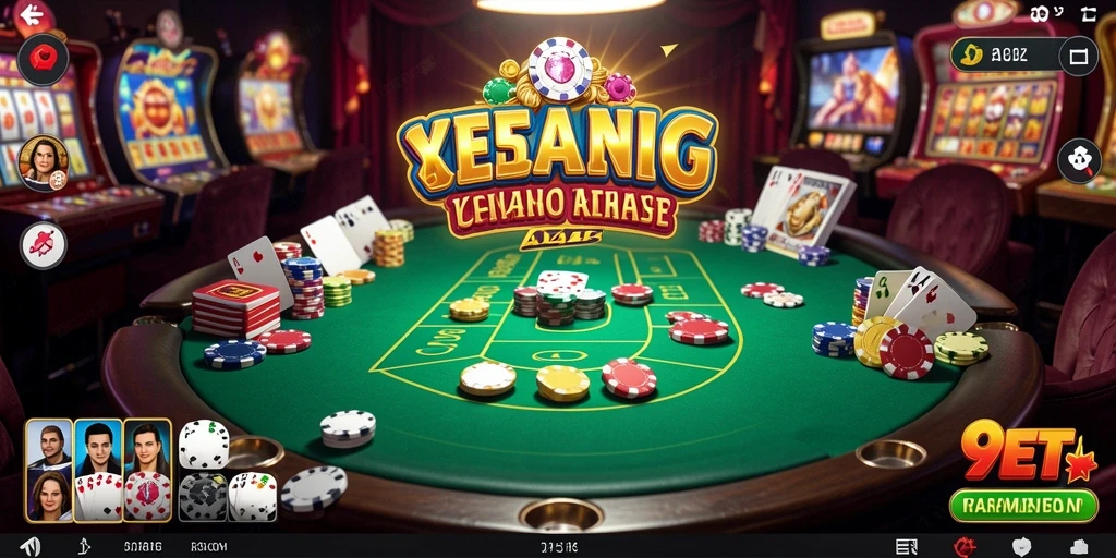 Tampilan gameplay menarik di 9ET yang memikat para pemain Kasino.