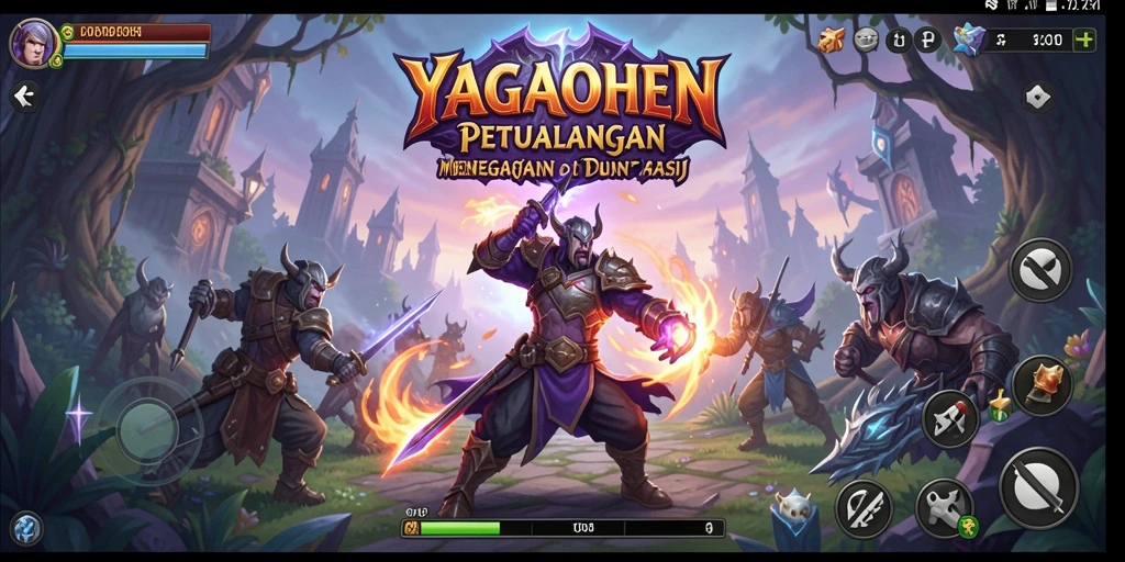 Tangkapan layar epic dari gameplay YAGAOHEN di dunia petualangan menakjubkan.